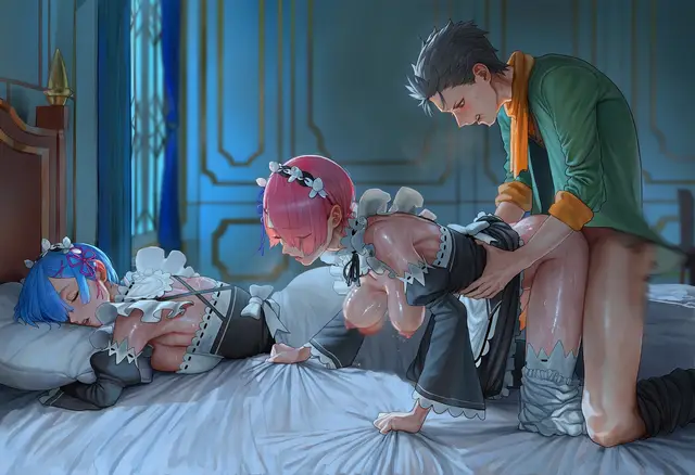 Ram, Rem, Subaru Natsuki — Re Zero Kara Hajimeru Isekai Seikatsu, planche 25