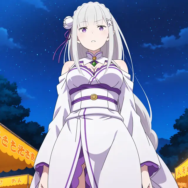 Emilia — Re Zero Kara Hajimeru Isekai Seikatsu, planche 22. ahegao, anal, big ass, big breasts, blowjob, elf